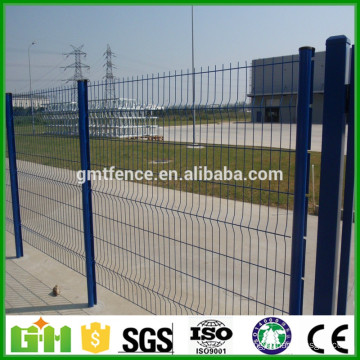 china best selling products 4mm net wire mesh fence/ heavy wire 3D bend panel